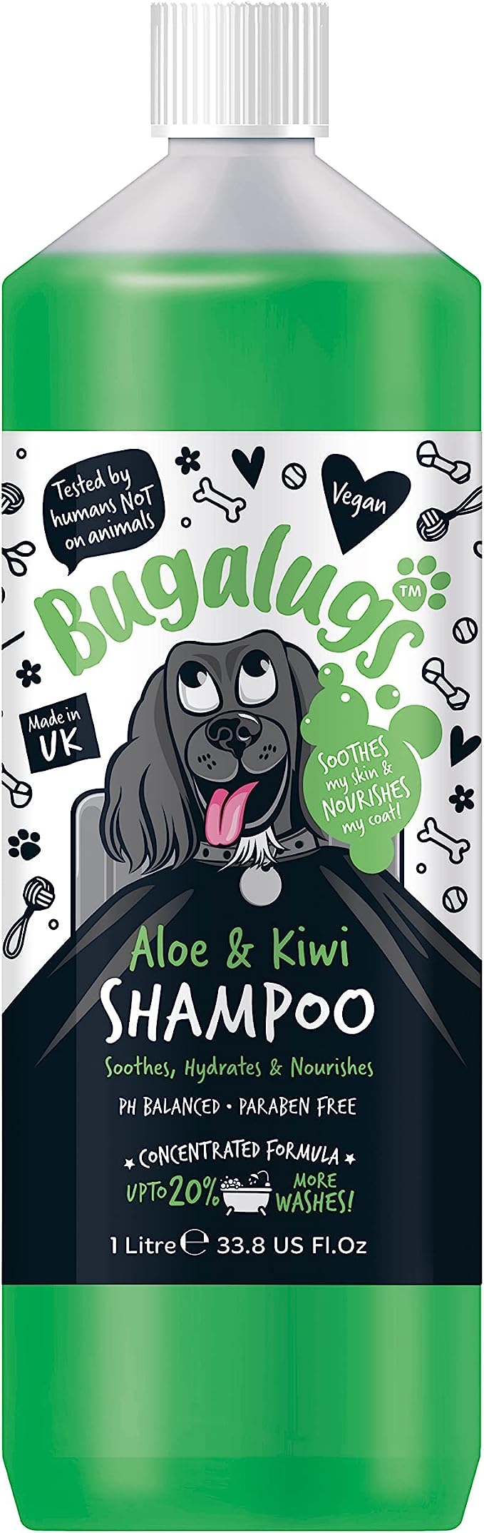 Bugalugs aloe and kiwi shampoo