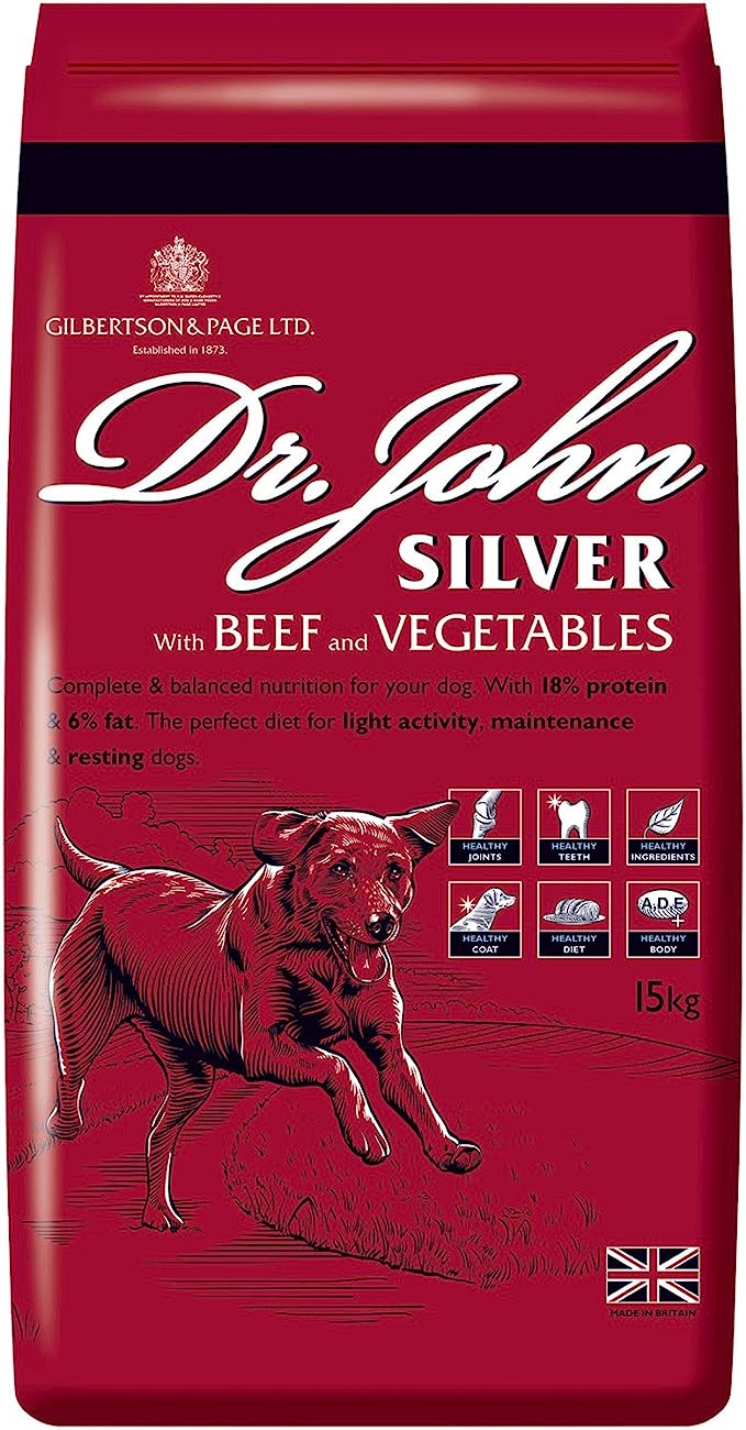 Dr Johns silver with beef