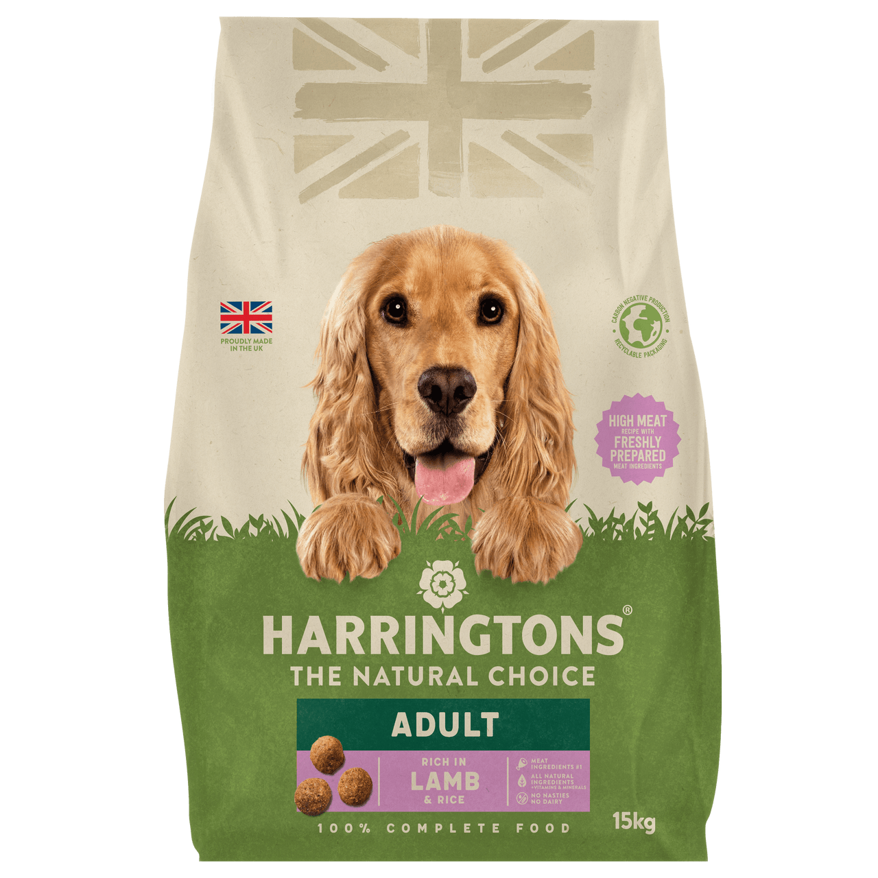 Harringtons lamb in rice 15kg