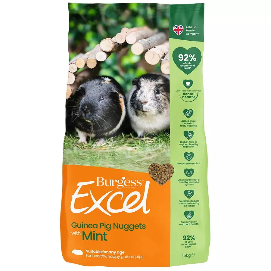 Burgess guinea pig nuggets 3kg