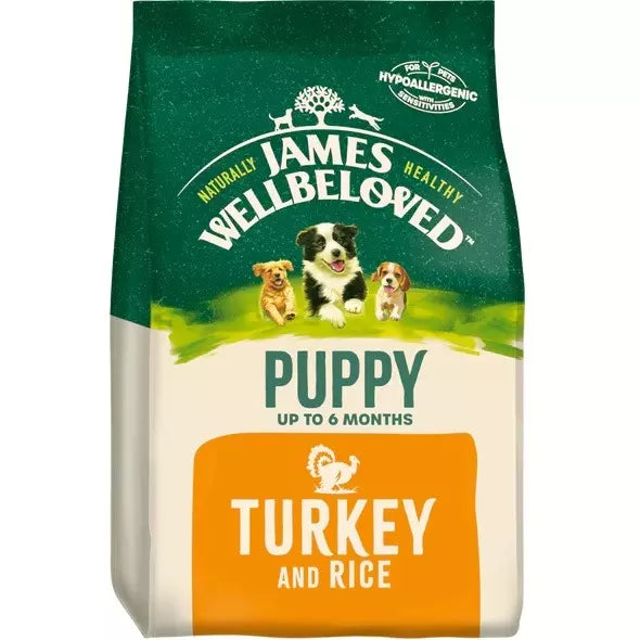 JWB puppy turkey and rice 2kg