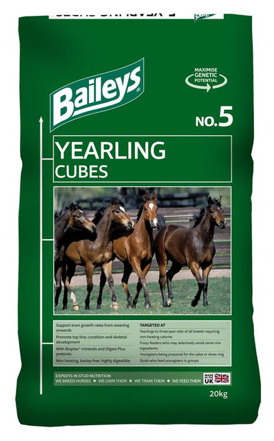 Baileys no5 yearling cubes