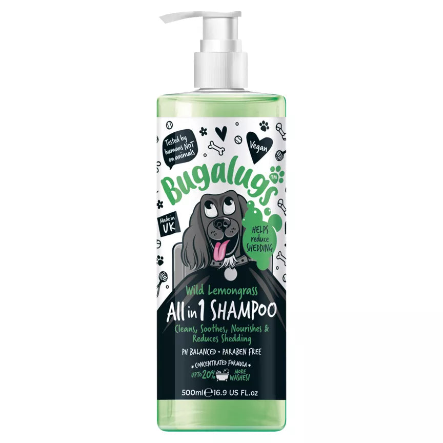 bugalugs wild lemongrass shampoo