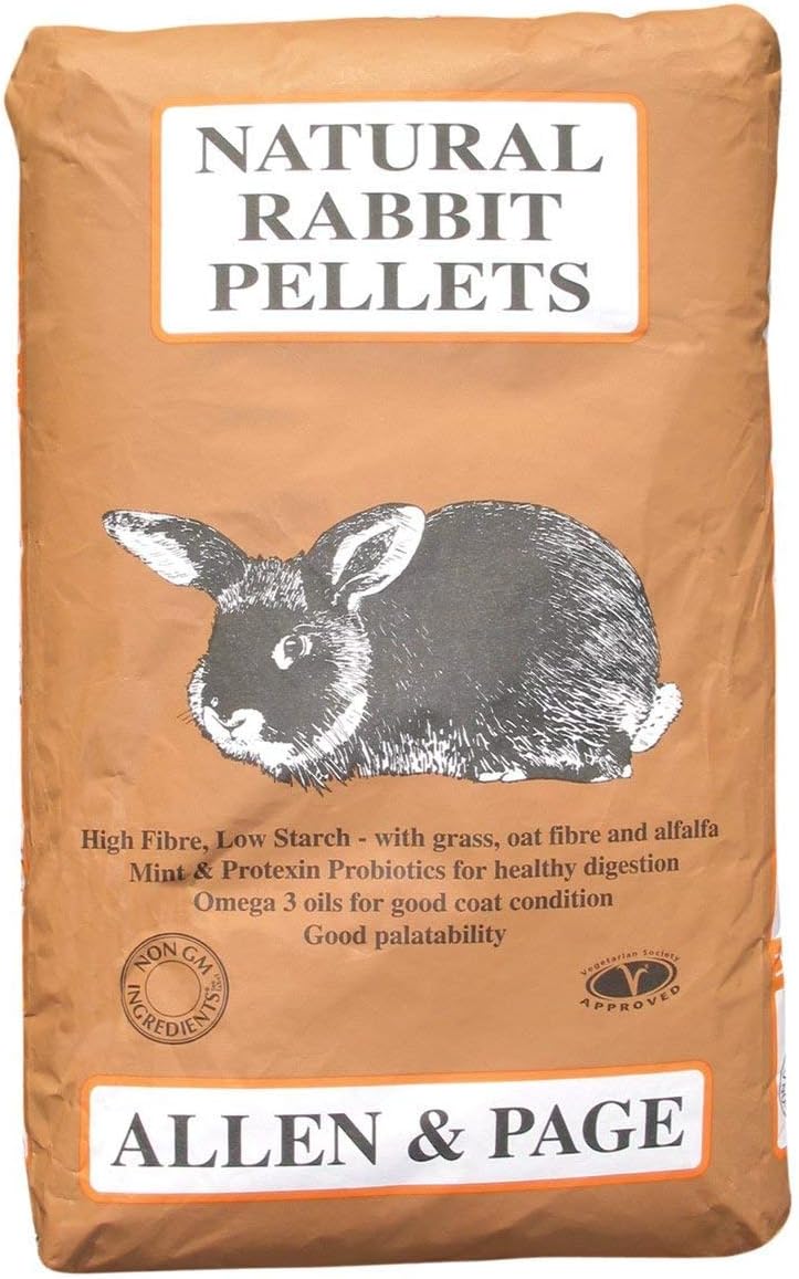 Allen and Page rabbit pellets