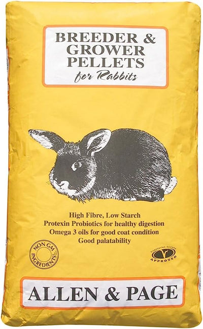 Allen & page Rabbit Breeder Grower 20kg
