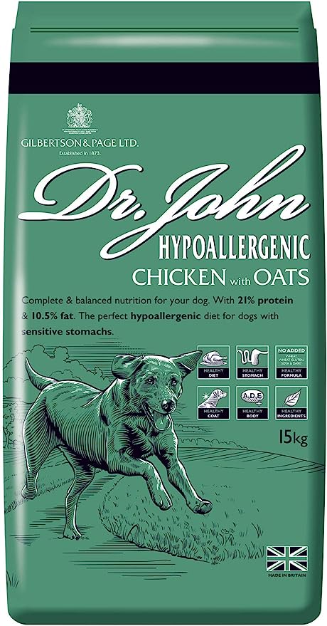 Dr Johns Hypoallergenic chicken 15kg