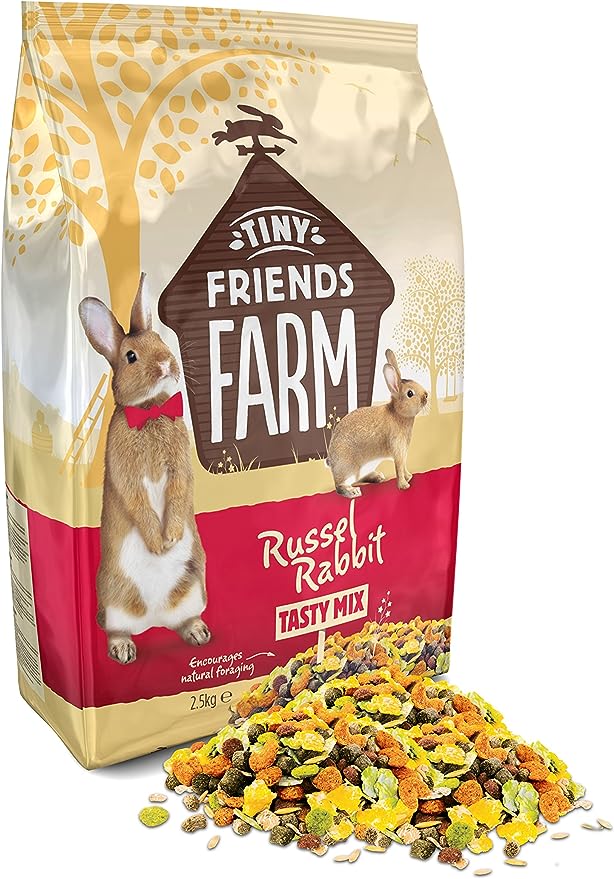 tiny friends farm Russell rabbit tasty mix 1.5g