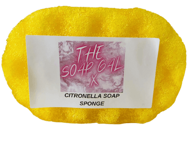 Citronella soap sponge