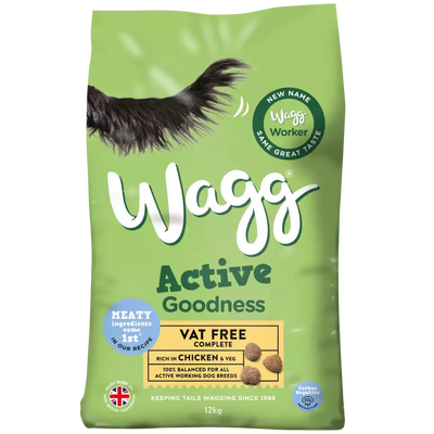 Wagg active Dog Chicken and Veg 12kg