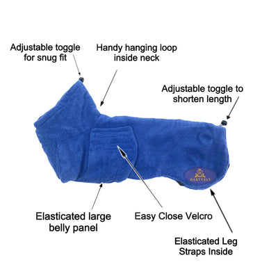 Hartvelt dog coat 2xs