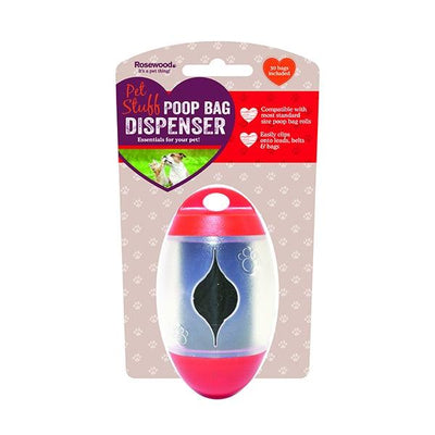 Rosewood poop bag dispenser