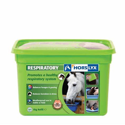 horslyx respiratory 5kg lick refill