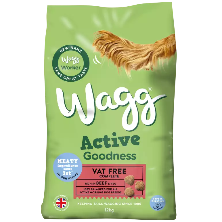 wagg worker dog beef