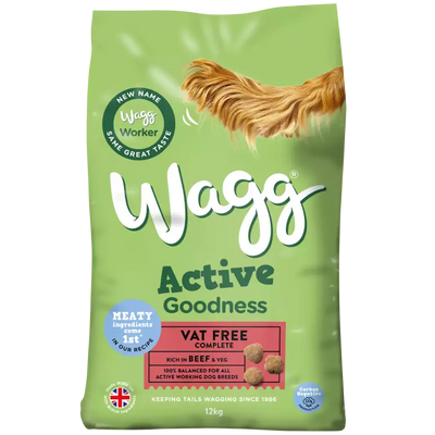 wagg worker dog beef