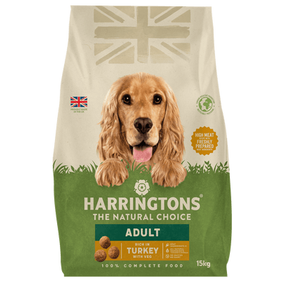 Harringtons turkey with veg 15kg