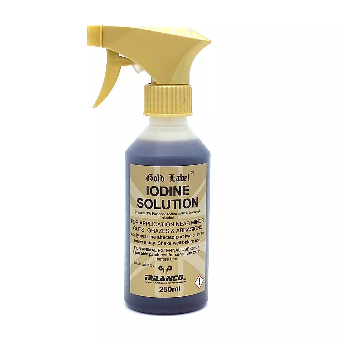 Gold label iodine spray