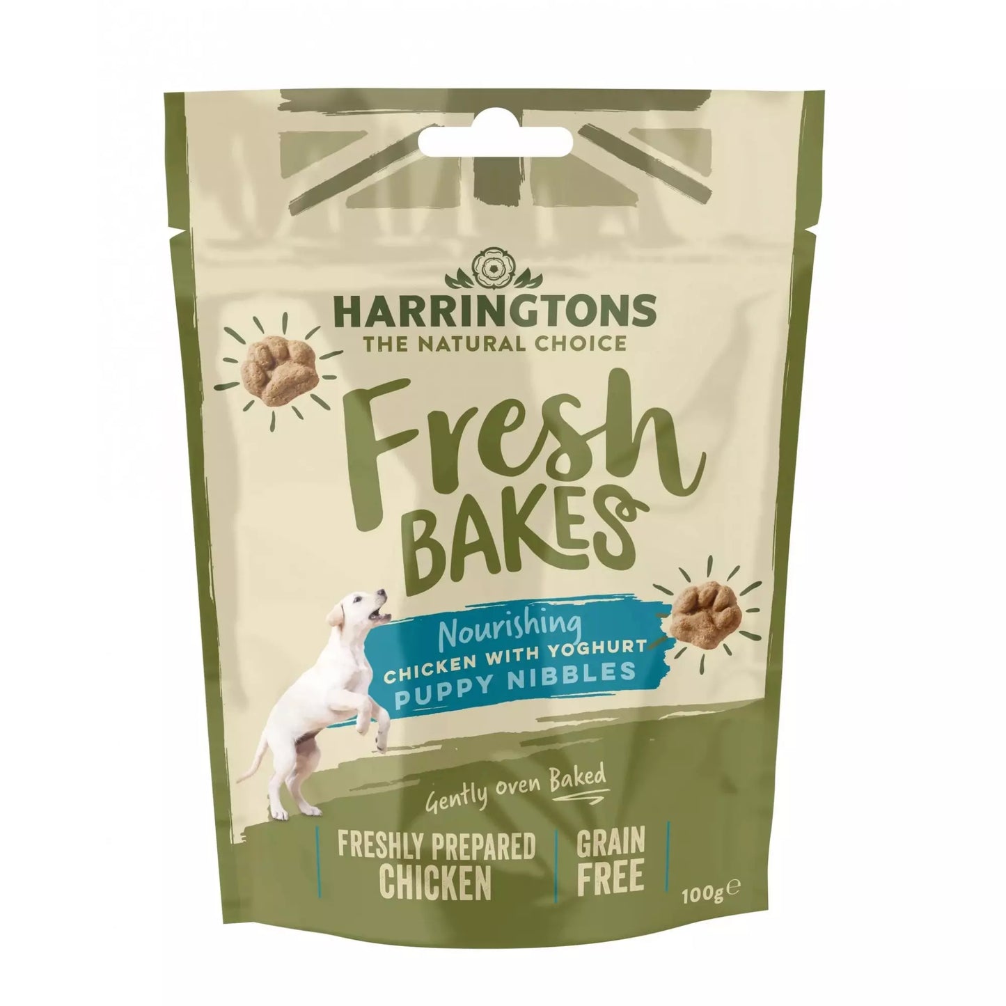 harringtons fresh bakes puppy chick