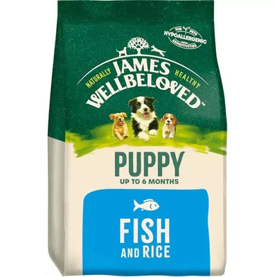 Jwb puppy fish and rice